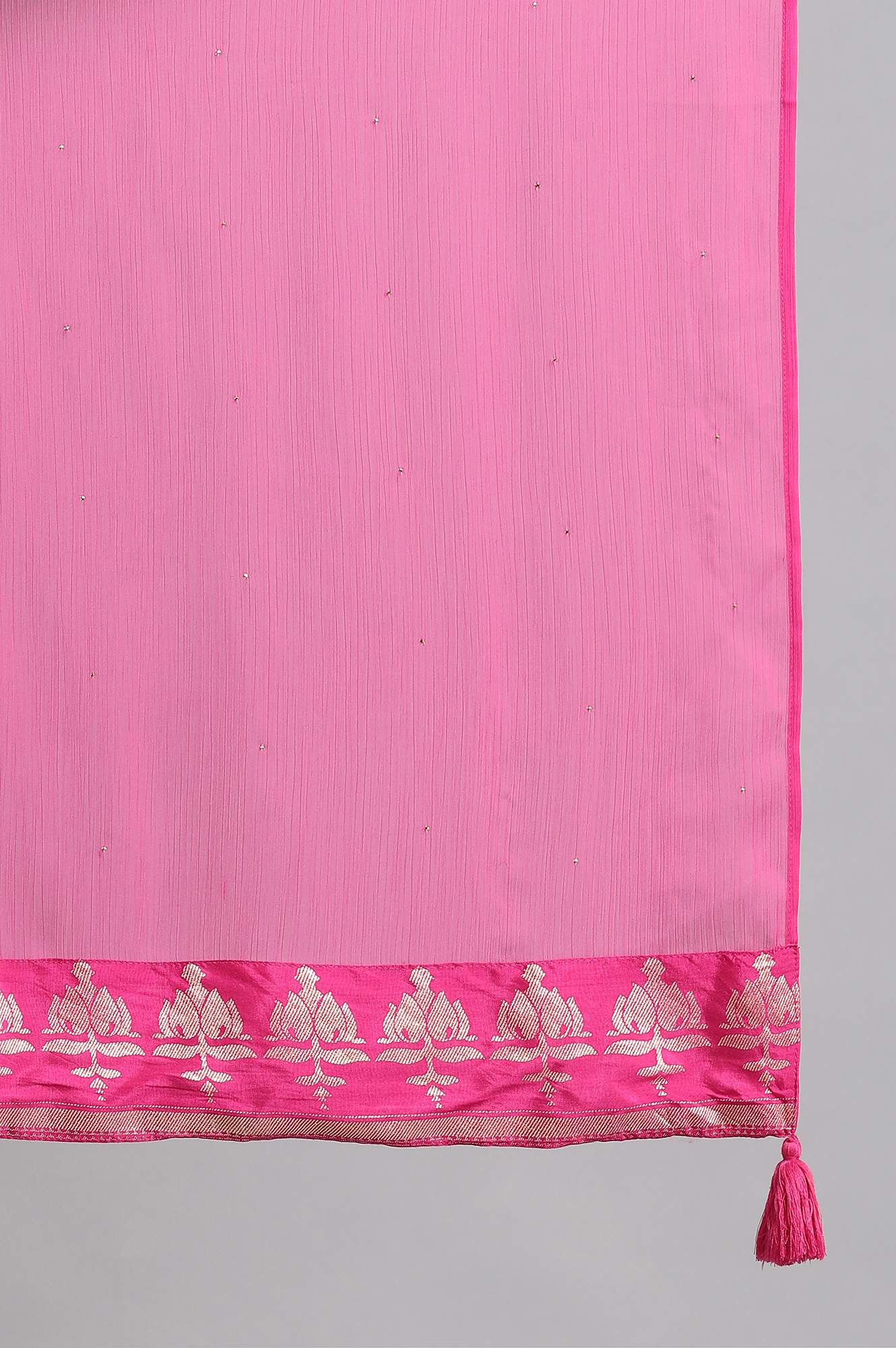 Pink Chiffon Dupatta