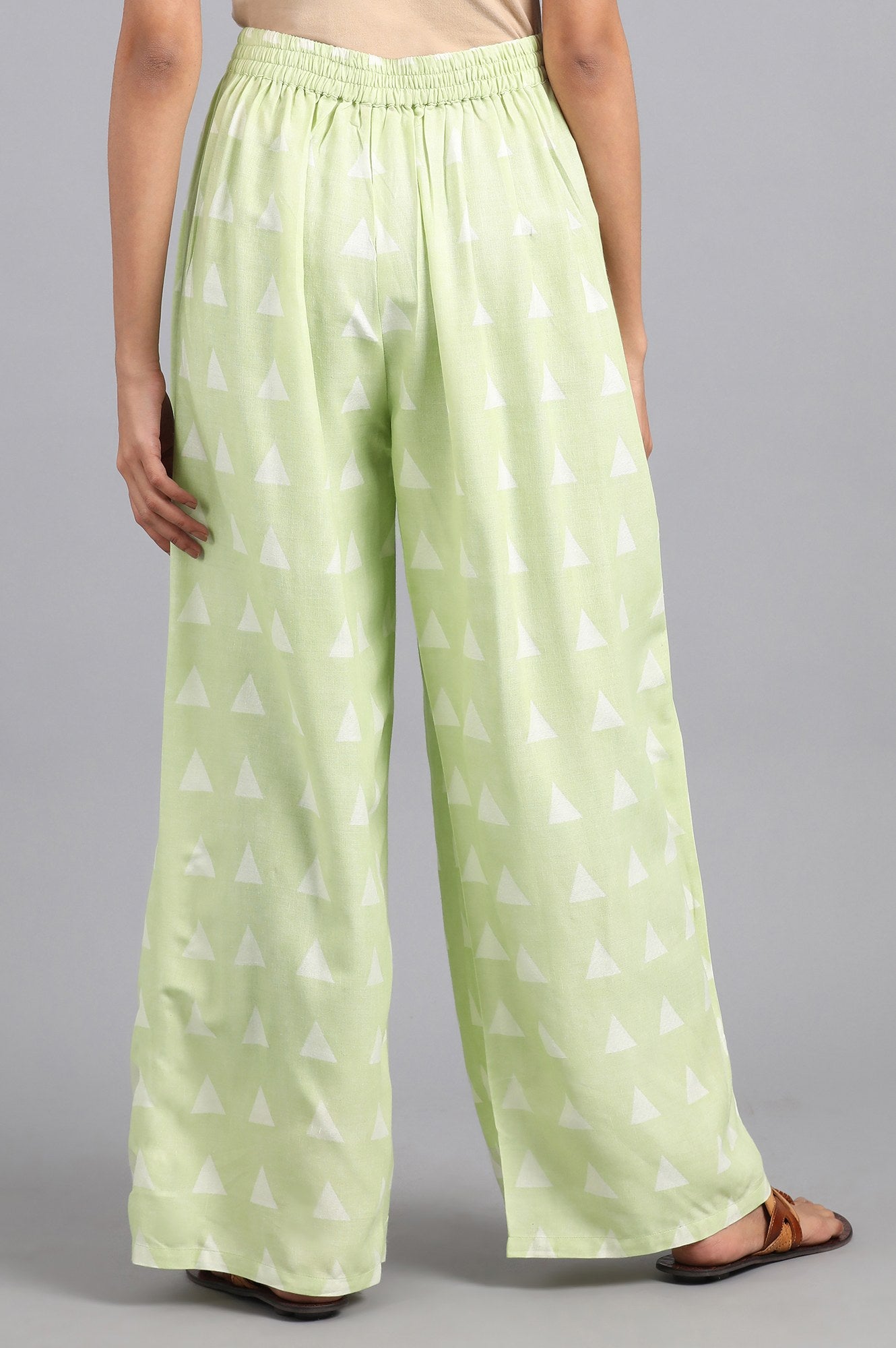 Green Parallel Pants