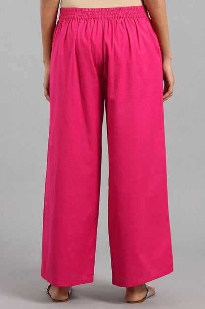 Pink Parallel Pants - wforwoman