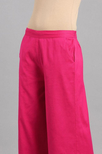 Pink Parallel Pants - wforwoman