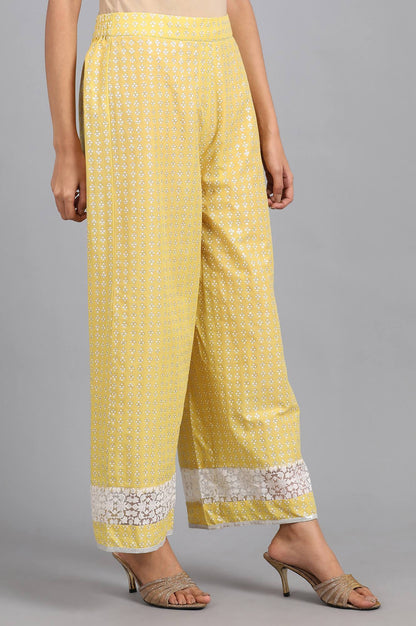 Yellow Parallel Pants