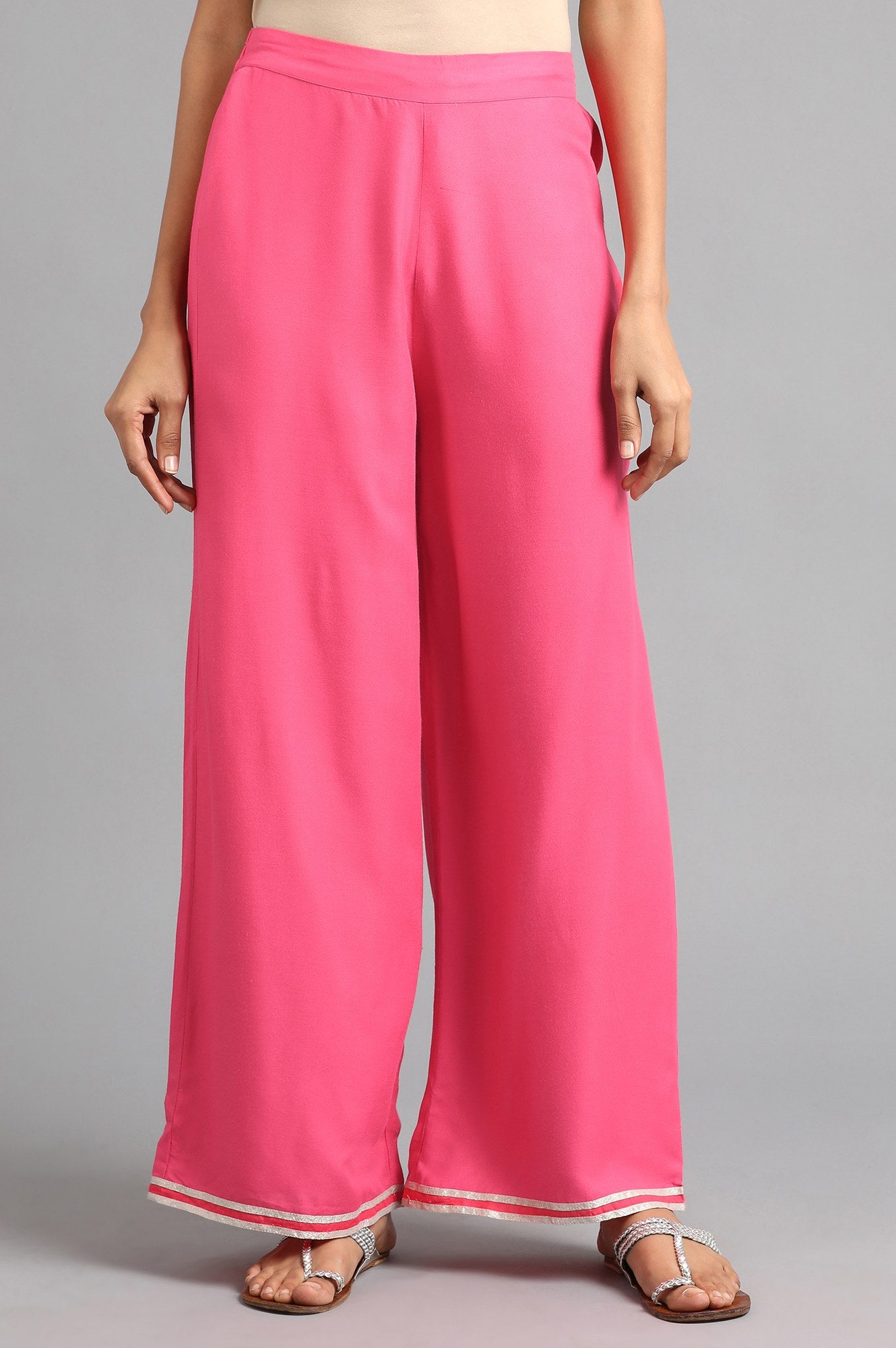 Pink Parallel Pants