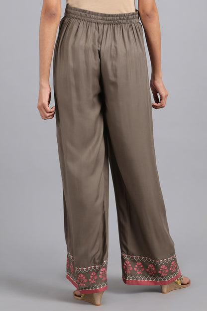 Grey Parallel Pants