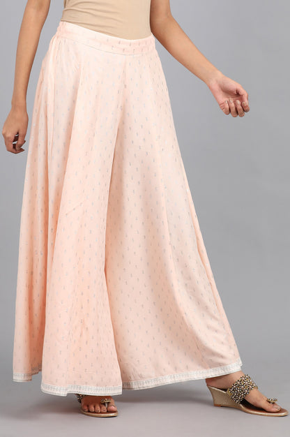 Pink Flared Culottes