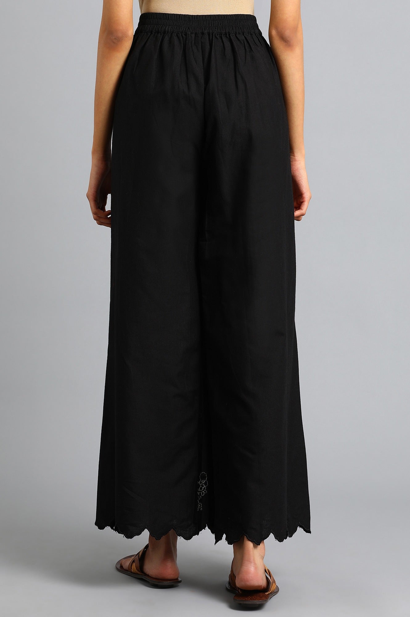 Black Parallel Pants