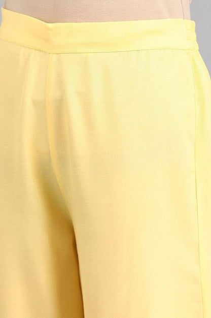 Yellow Parallel Pants - wforwoman