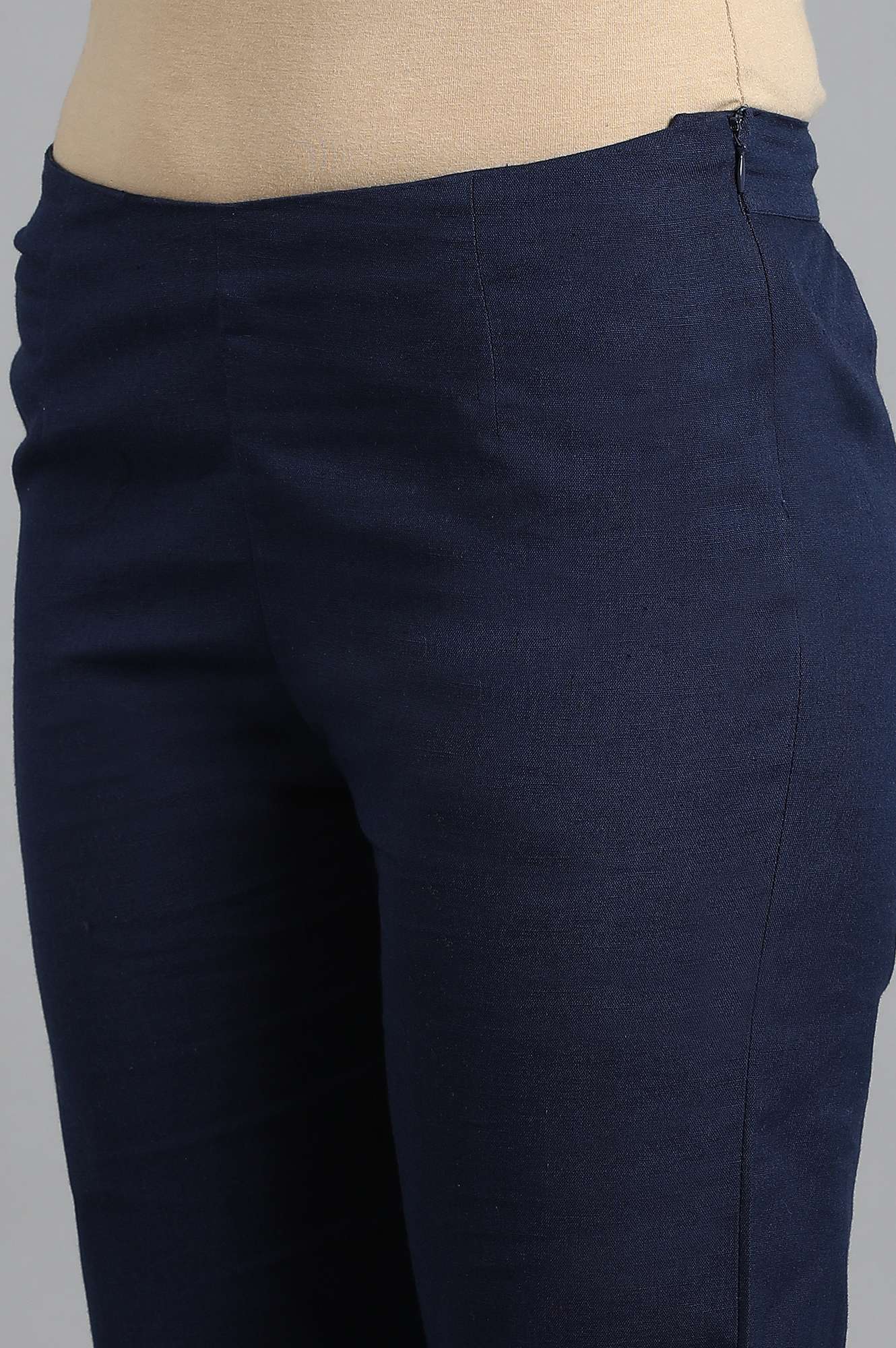 Blue Slim Pants