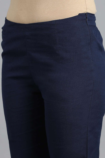 Blue Slim Pants