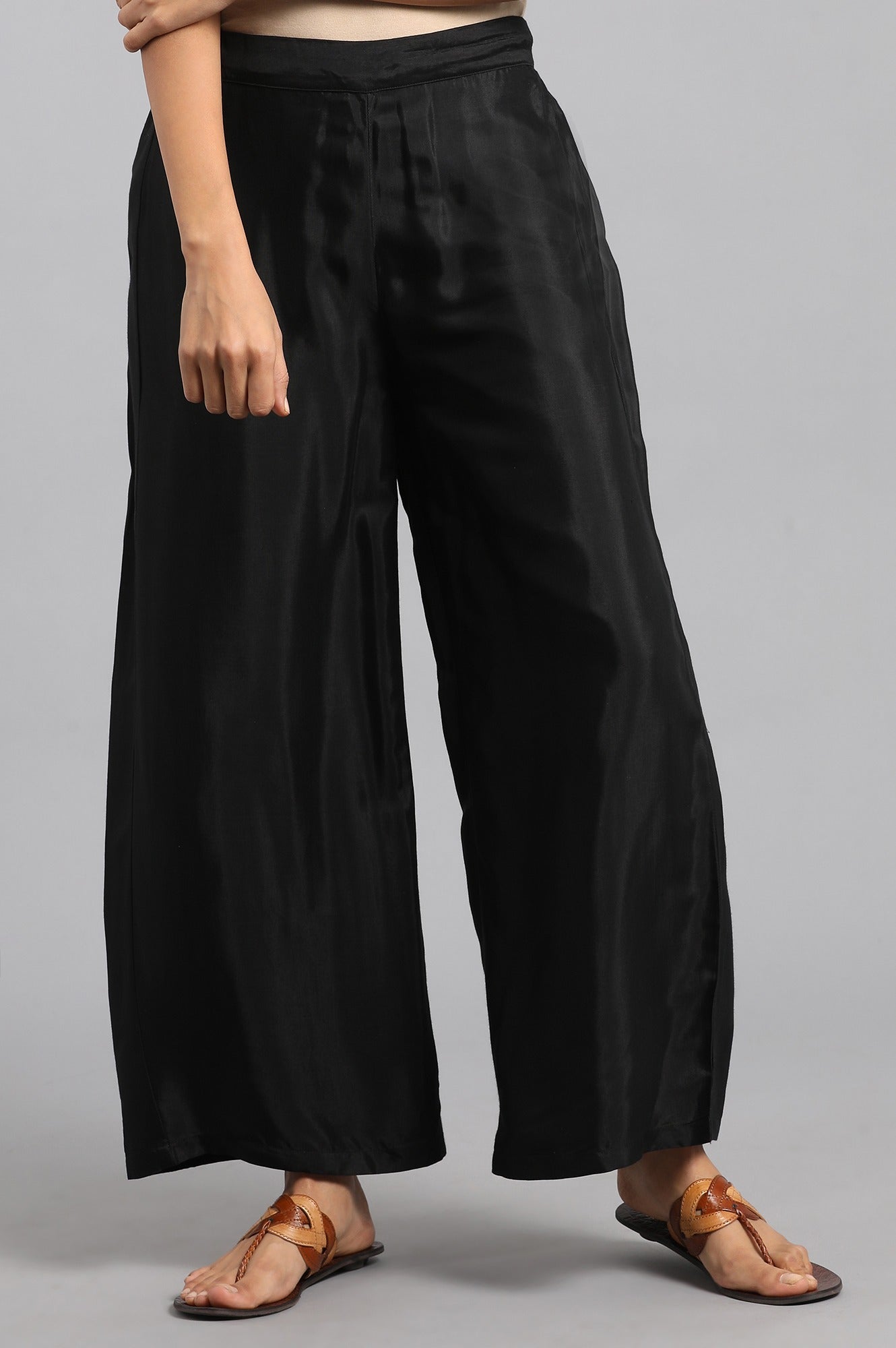 Black Parallel Pants