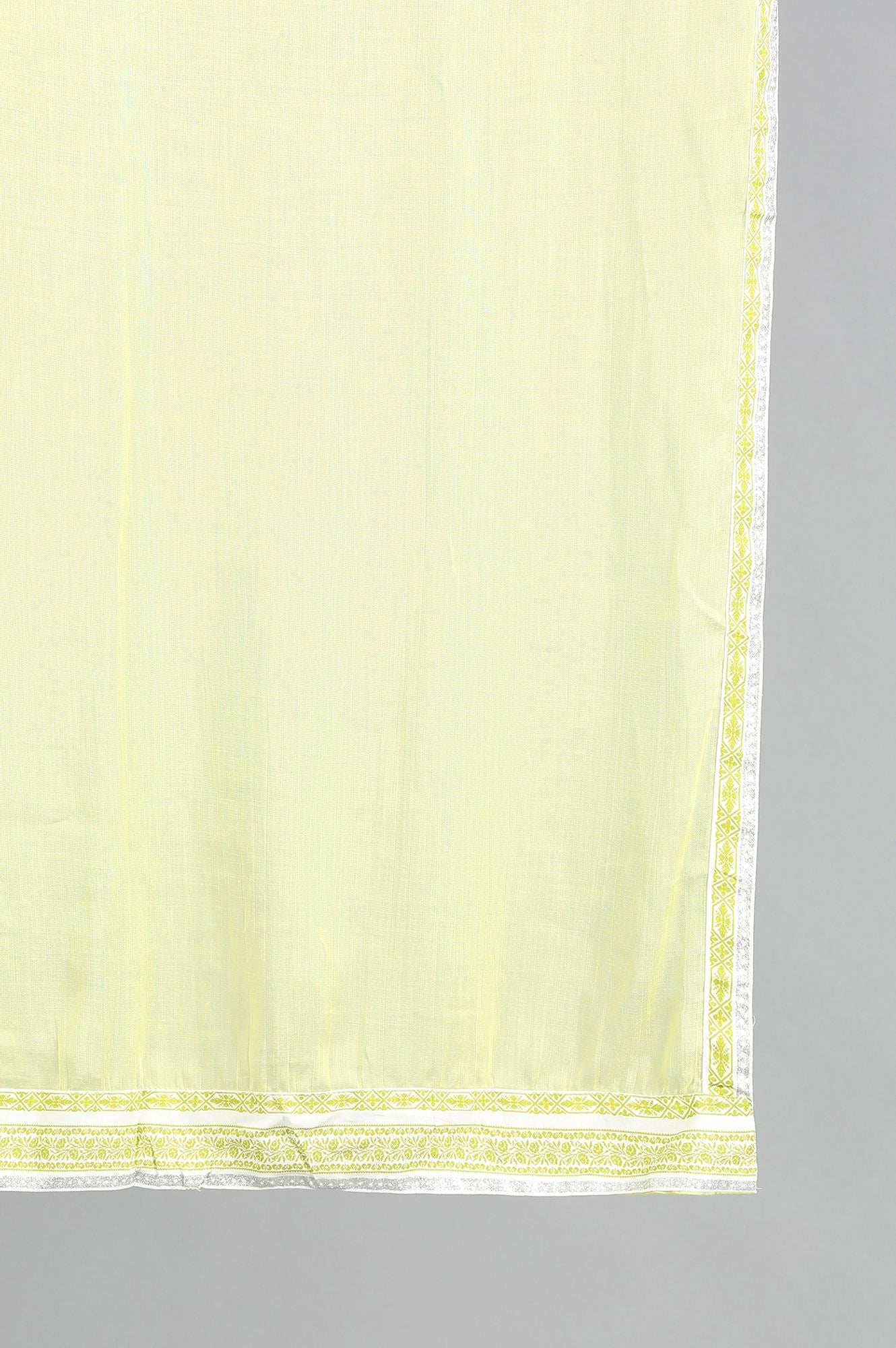 Green Solid Drape