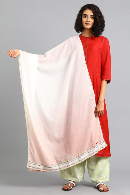 Pink Ombre Voile Dupatta