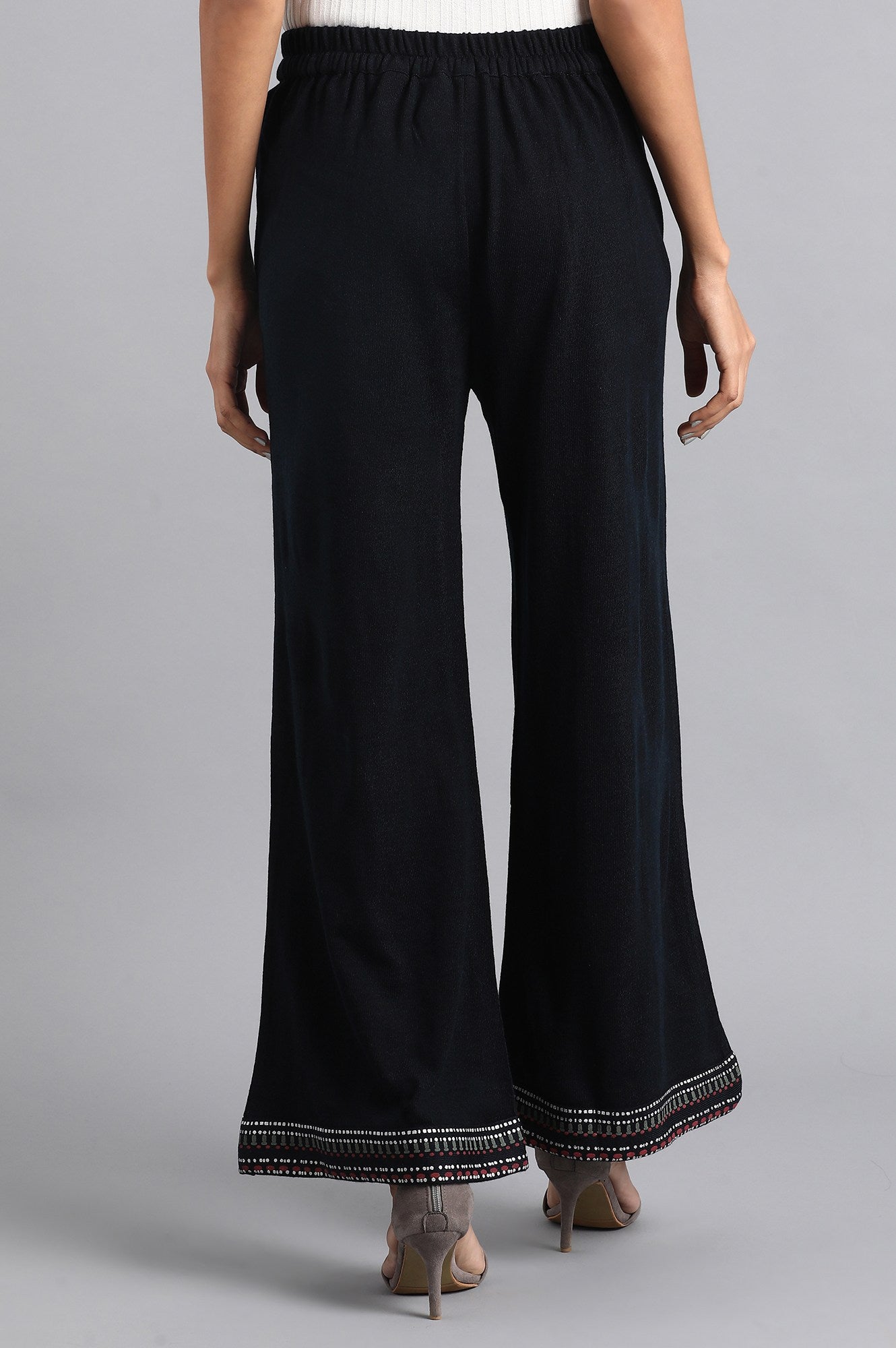 Navy Parallel Pants