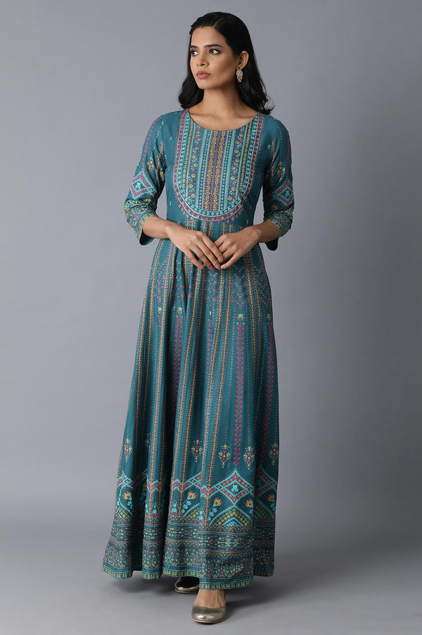 Dark Green Festive Dress