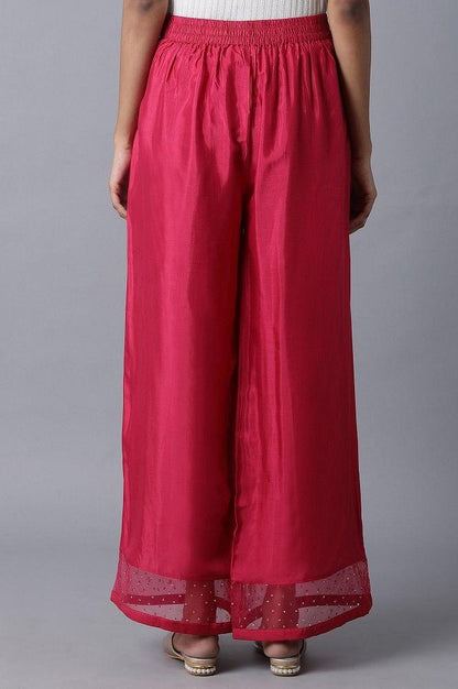 Red Parallel Pants - wforwoman