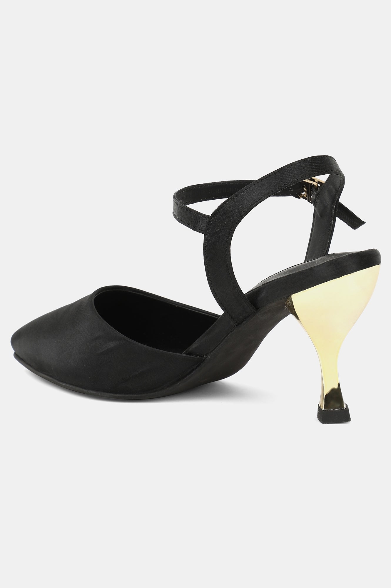 Black Pointed Toe Stiletto-Wgeorgia