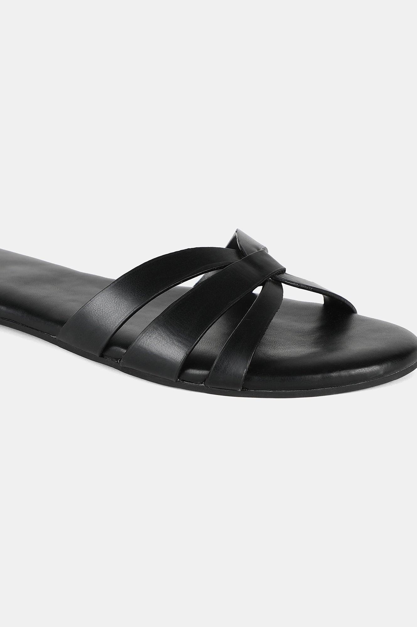 W BLACK Almond Flat-WNATALIE - wforwoman