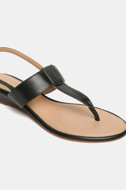 W Solid Almond Toe Wedge-Wrachel