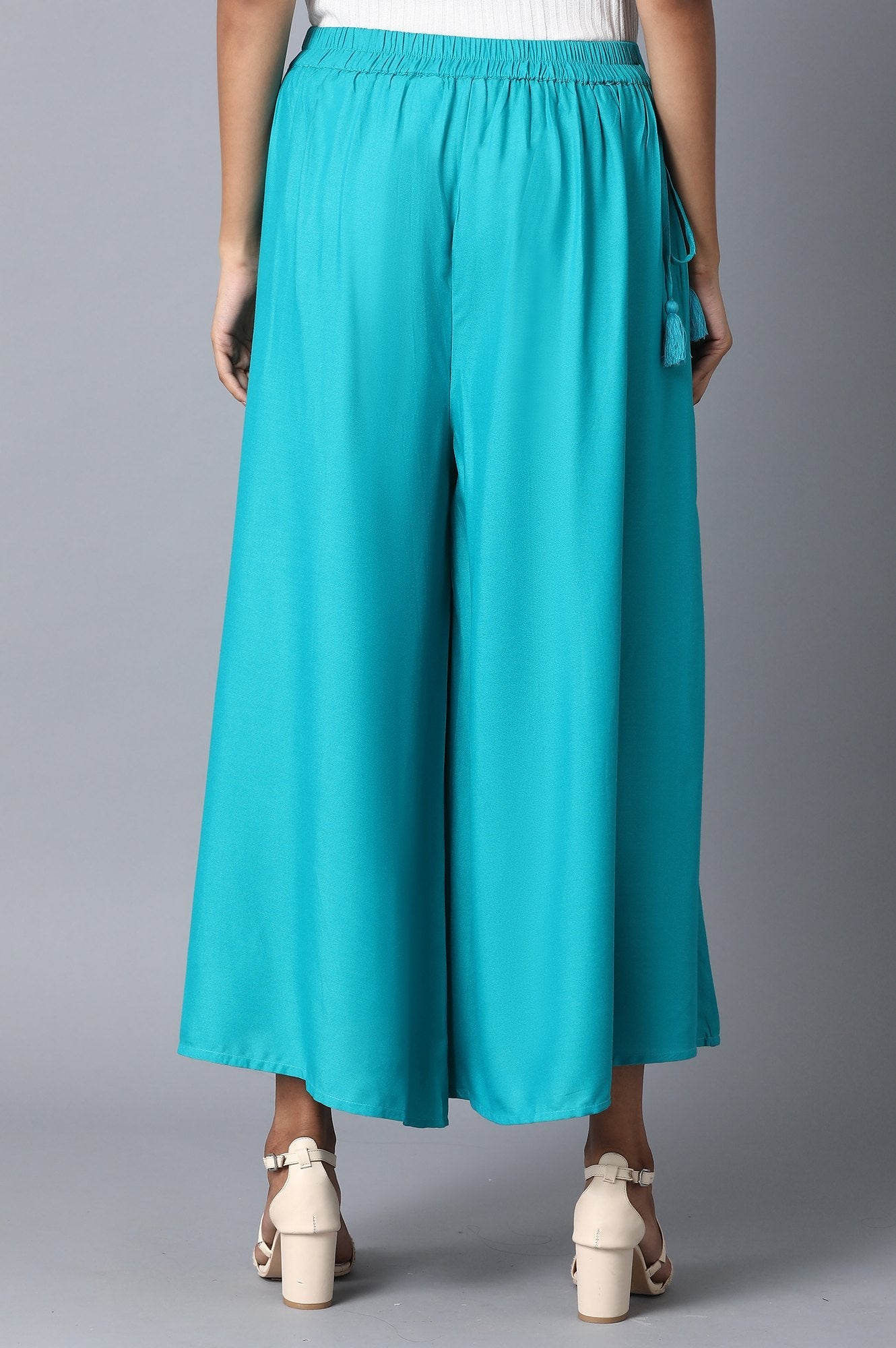 Green Straight Culottes