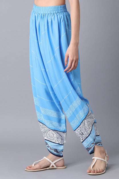 Blue Ankle Length Salwar