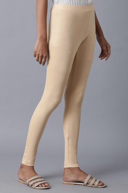 Peach Ankle Length Tights