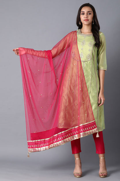 Fuchsia Pink Dupatta