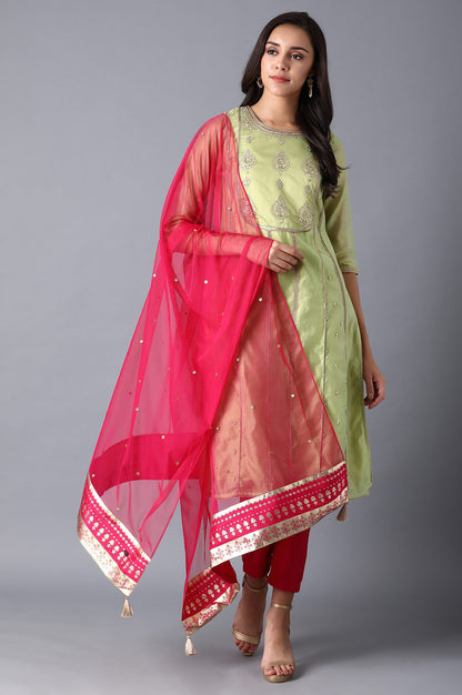 Fuchsia Pink Dupatta