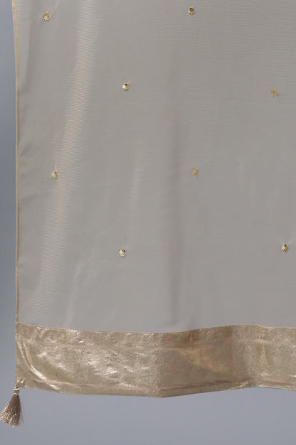 Beige Dupatta