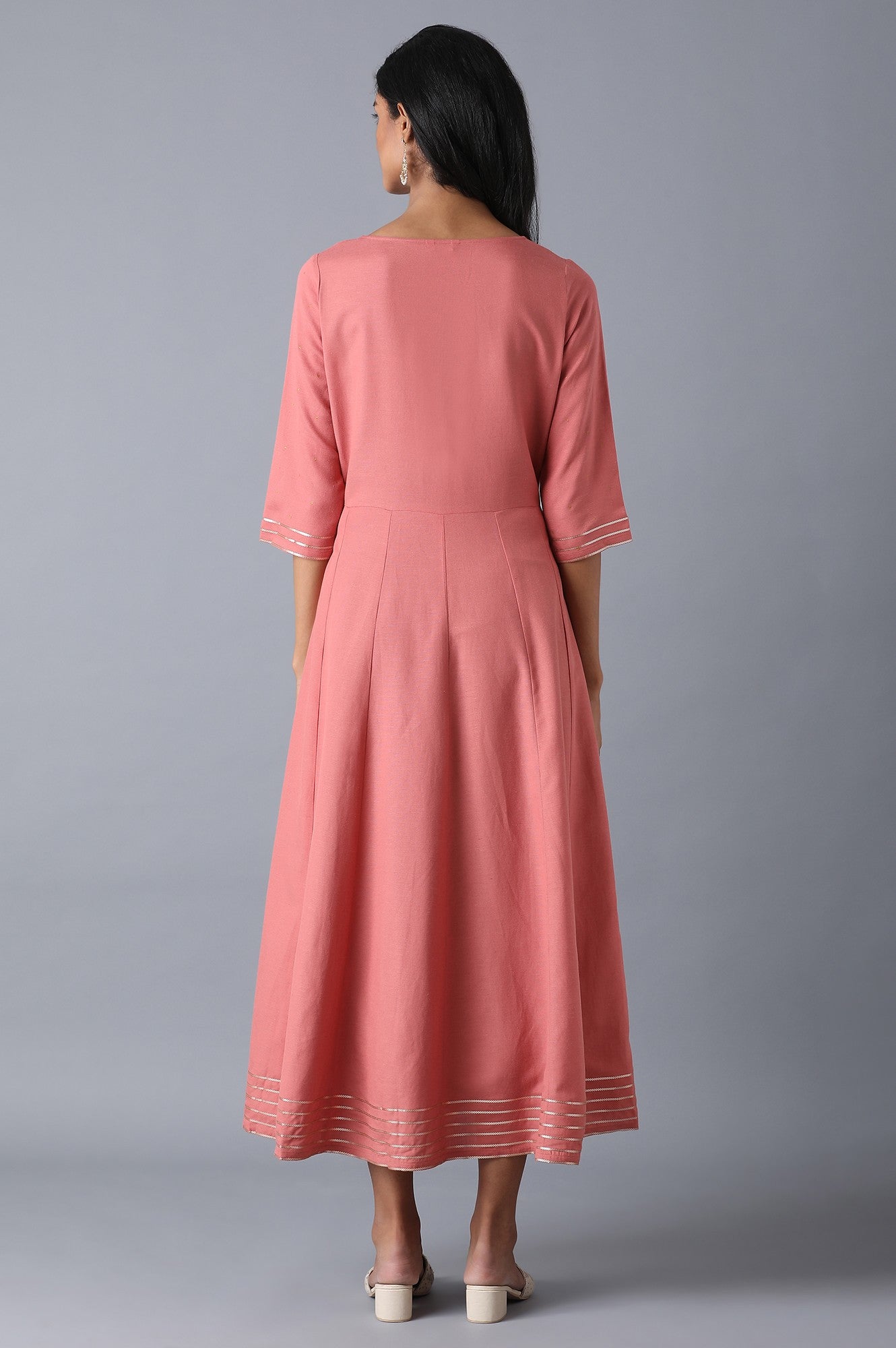 Raddish Pink Mocklayer Dress