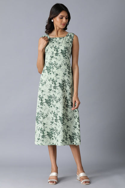 Aspen Green Organza Dress