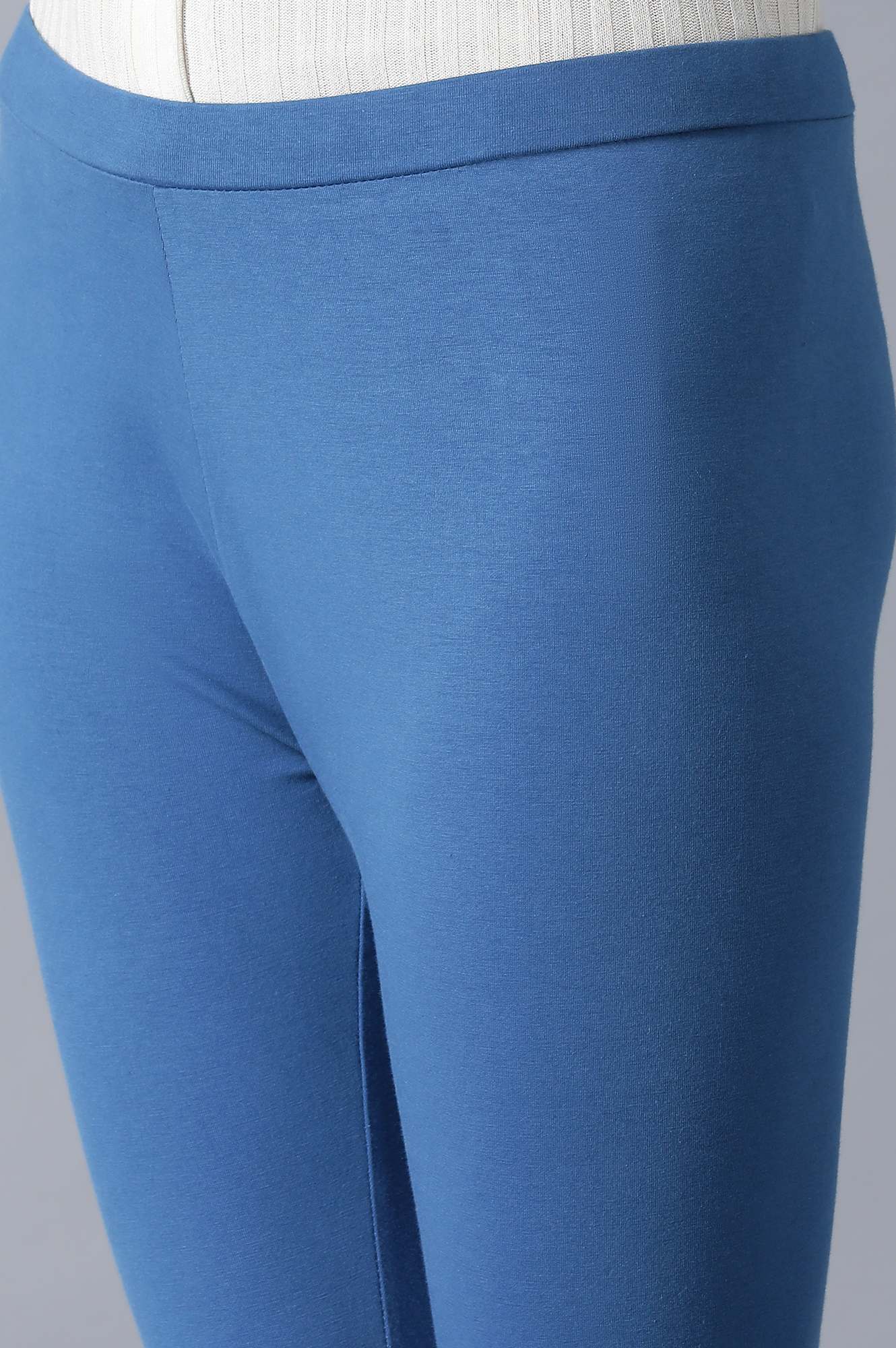 lightt Blue Ankle Length Tights