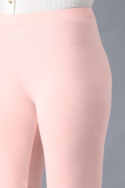 Pink Solid Tights