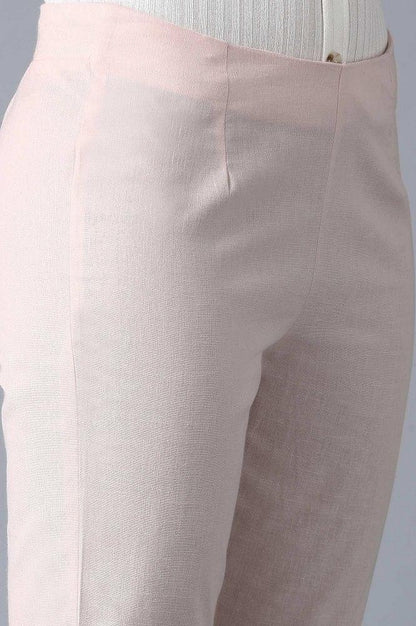 Pink Slim Pants - wforwoman