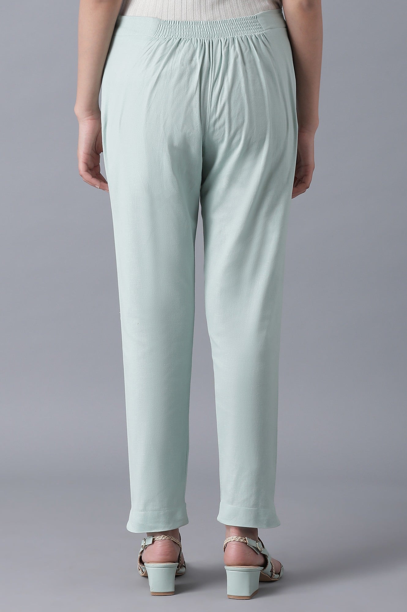 Aqua Solid Slim Pants