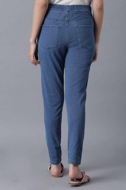 lightt Blue Jeggings - wforwoman