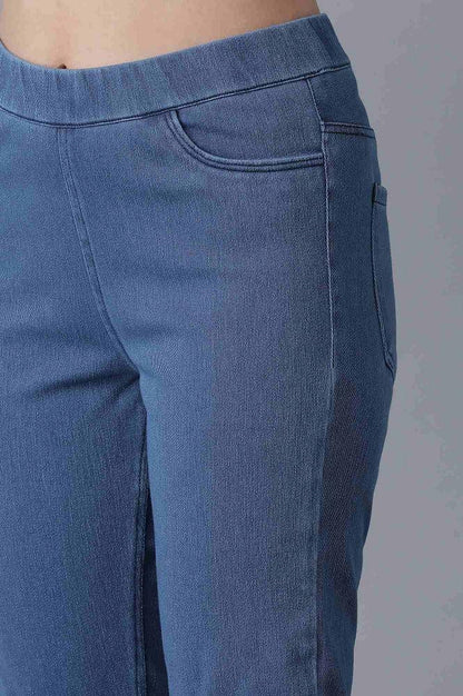 lightt Blue Jeggings - wforwoman