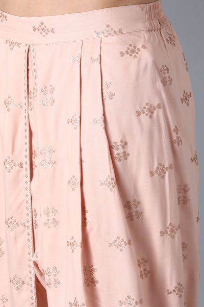 light Pink Cowl Salwar