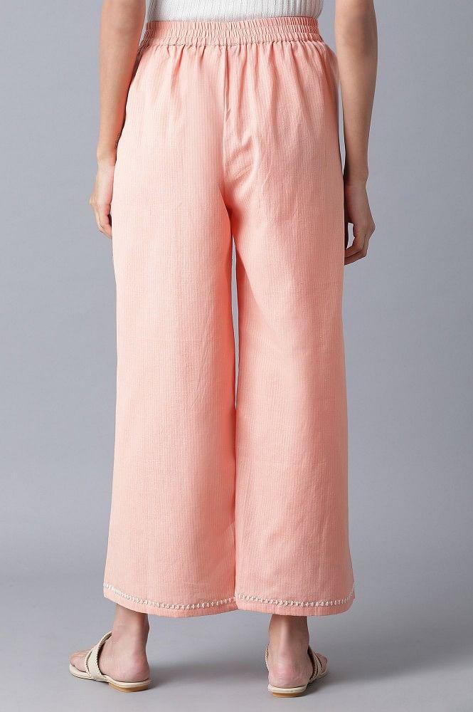 Light Pink Parallel Pants - wforwoman