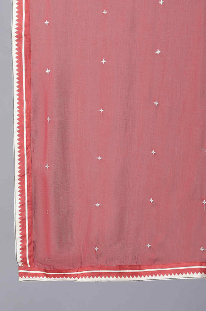 Red Booti Dupatta