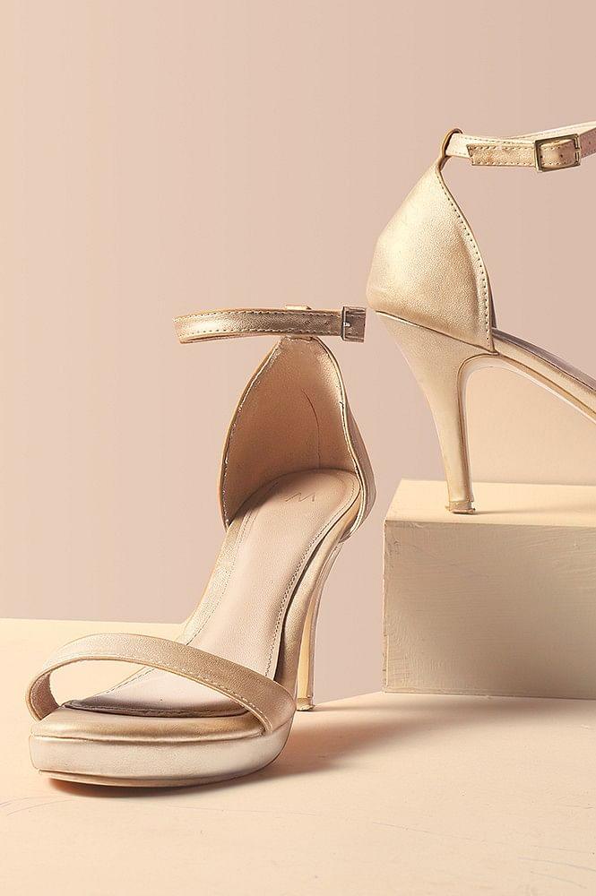 Gold Solid Stiletto - wforwoman