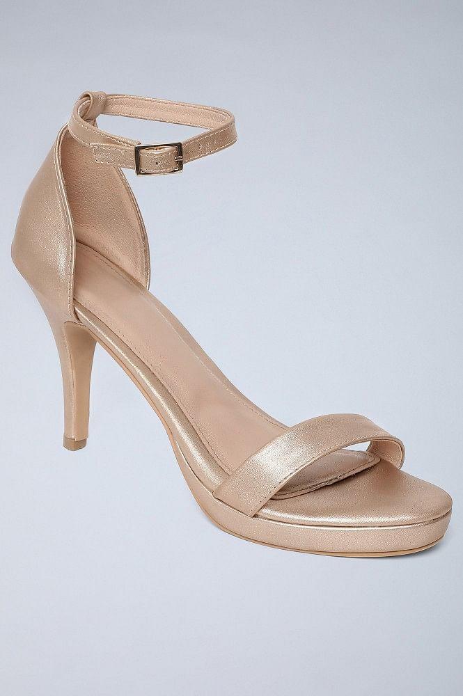 Gold Solid Stiletto - wforwoman