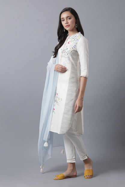 W Ready-to-Stitch Giftbox 3-pc kurta Set