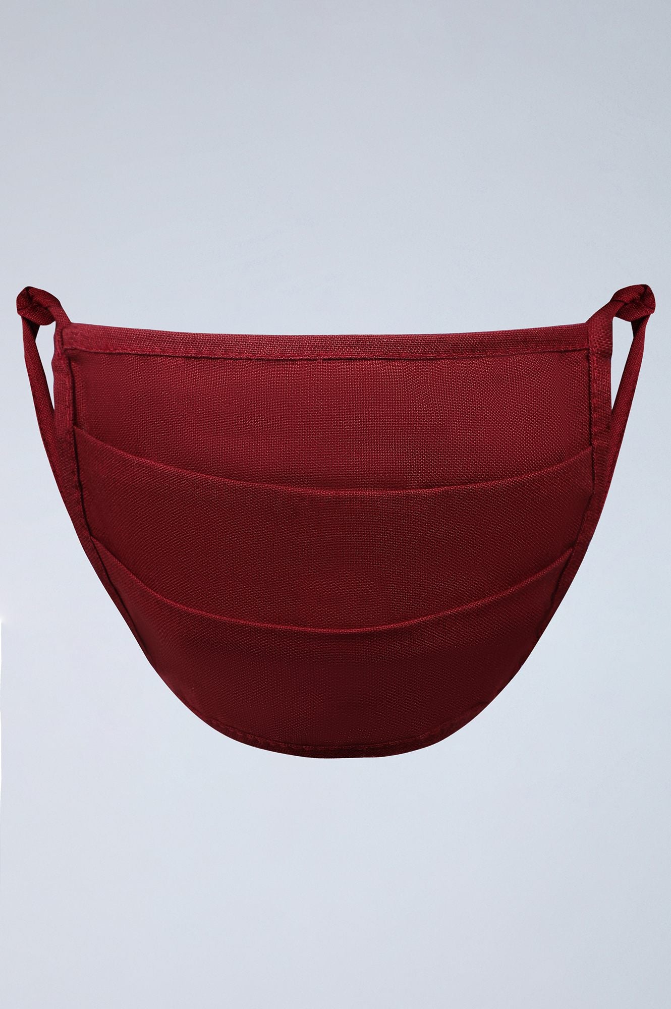 Maroon Reusable Cotton Face Mask