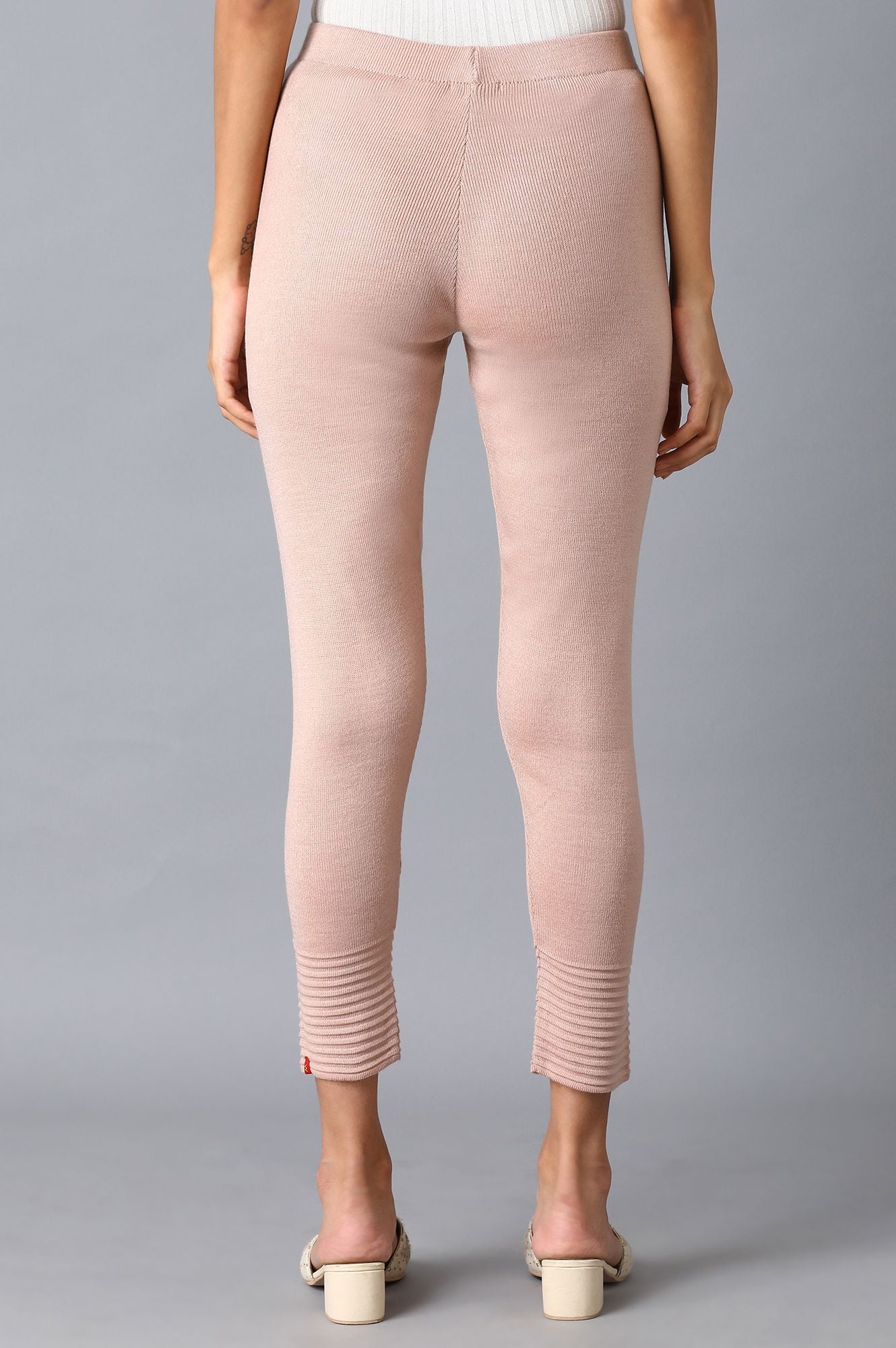 Light Pink Basic Leggings