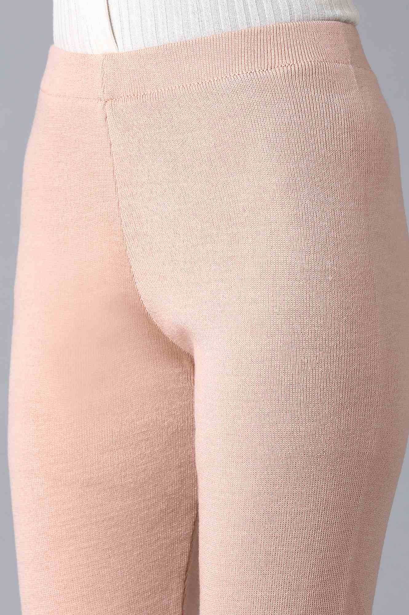 Light Pink Basic Leggings