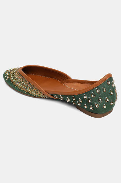 Folksong Embroidered Square Toe -Szaira