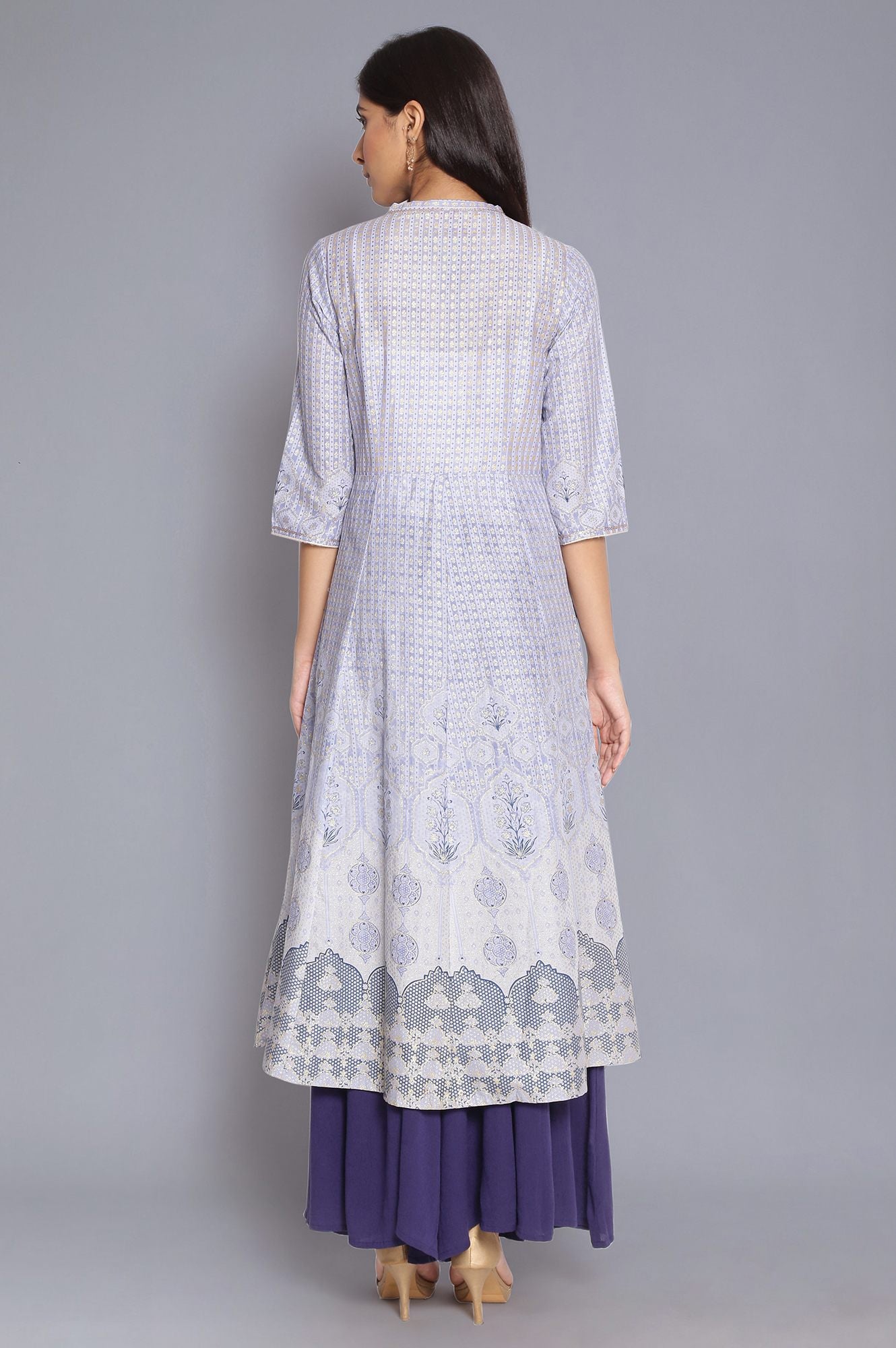 Light Blue Kalidar Dress