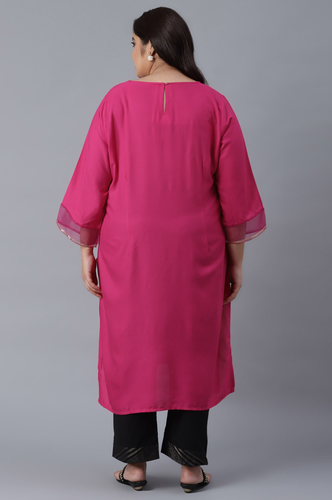 Magenta Festive kurta