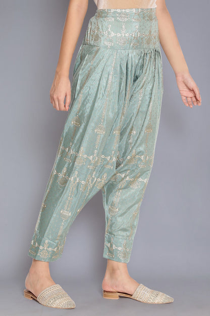 Green Printed Salwar