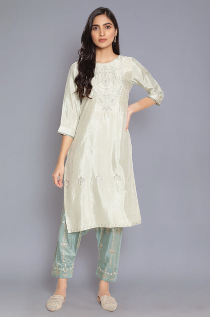 Green Printed Salwar