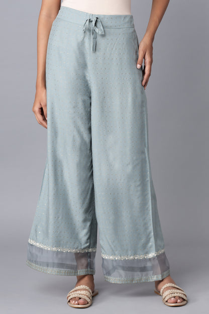 Turkish Blue Parallel Pants